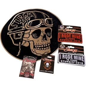 Lot of Sturgis Patches Pin NEW Motorcycle Bike Rally Biker